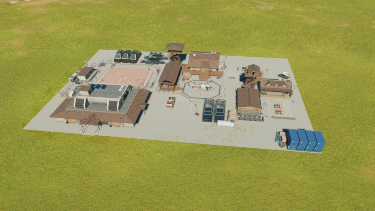 jurassic park style facilaty - Workshop - Jurassic World Evolution 3