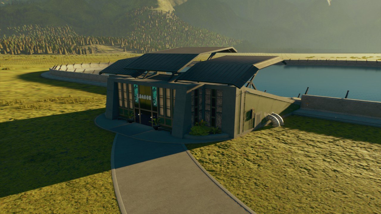 Lagoon viewing gallery (My style) - Workshop - Jurassic World Evolution 3