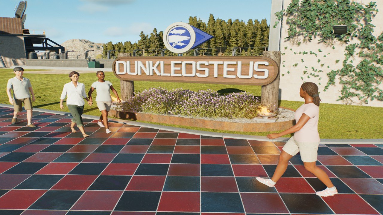 Dunkleosteus sign - Workshop - Jurassic World Evolution 3