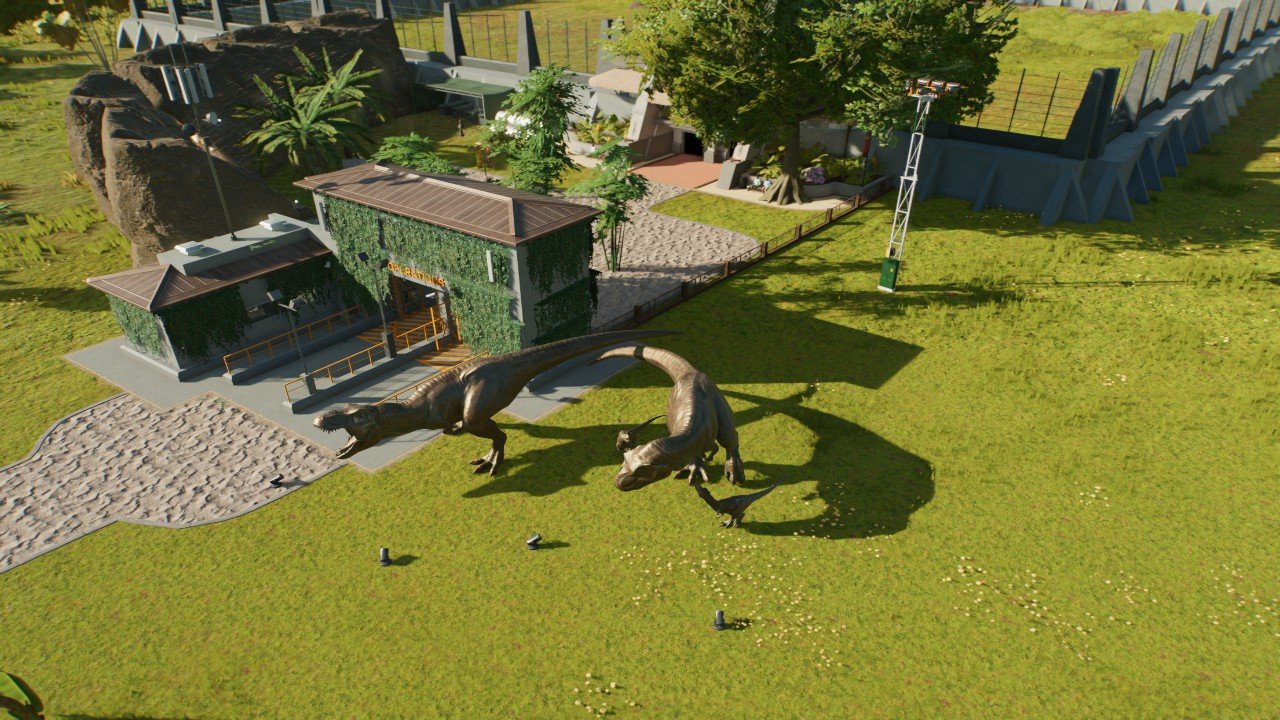 T-Rex Gehege - Workshop - Jurassic World Evolution 3