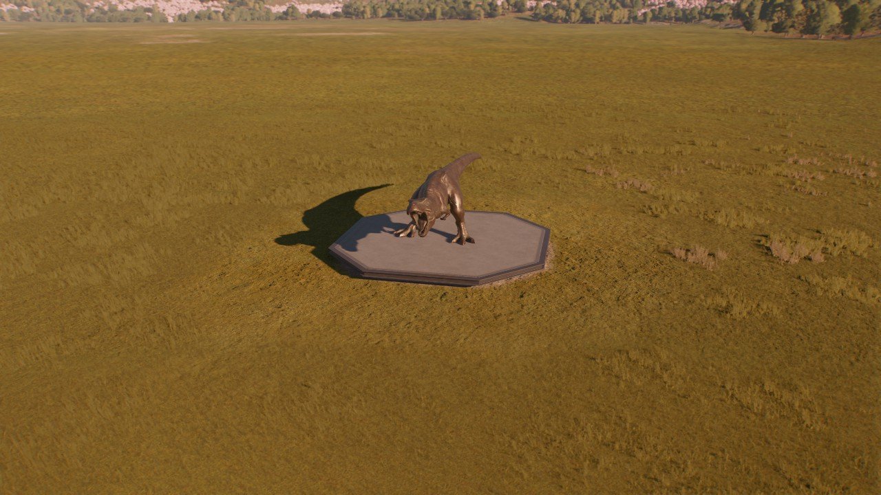 Rex statue