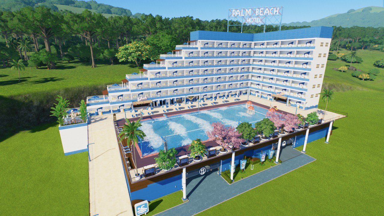 Palm Beach Hotel Pool