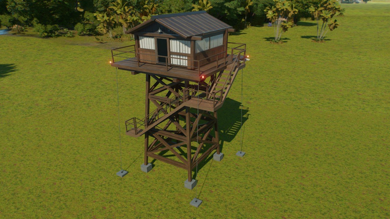 JP watch tower - Workshop - Jurassic World Evolution 3