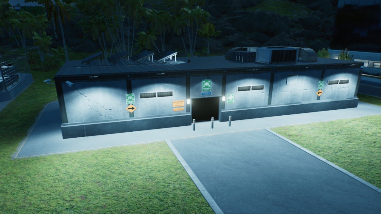 STAFF Shelter - Workshop - Jurassic World Evolution 3