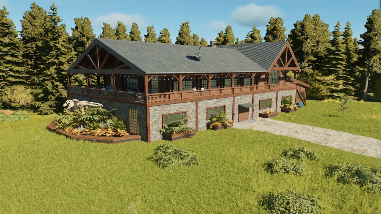 Large hotel 2: Jurassic lodge