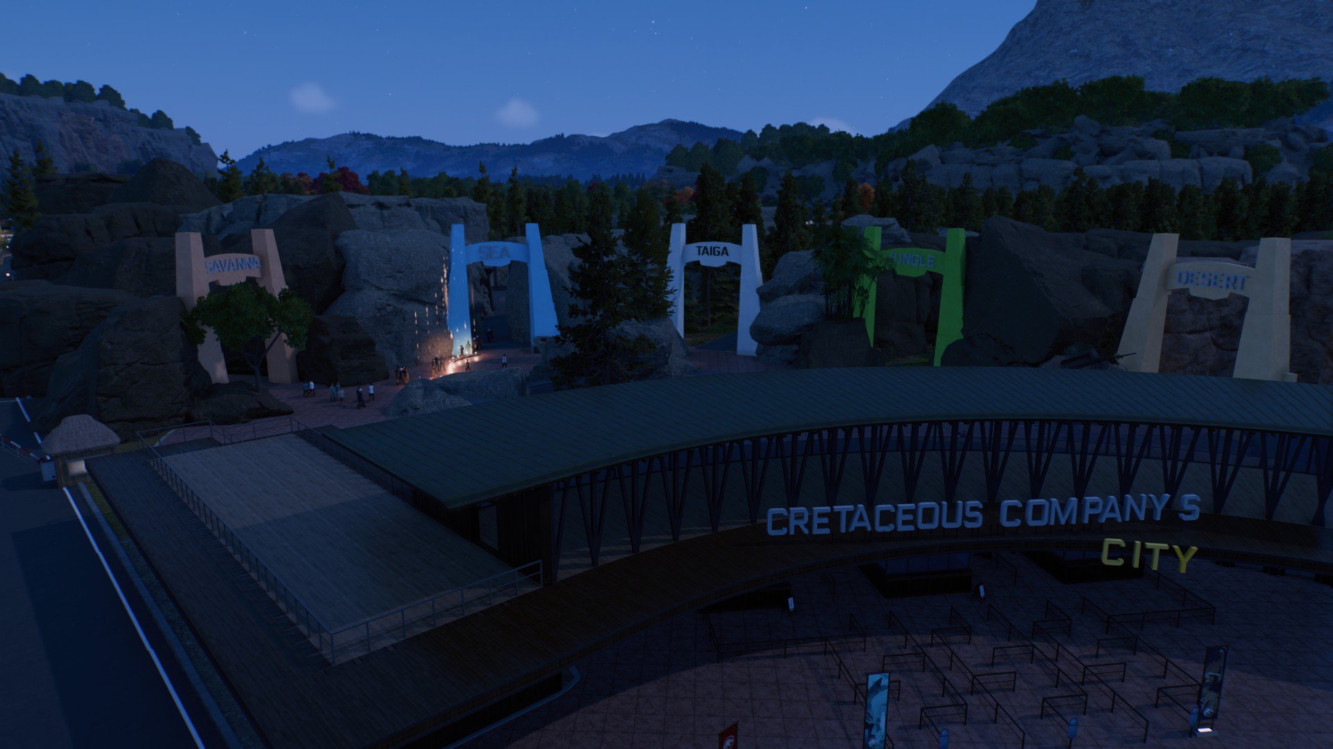 Cretaceous company's city attention this is a free solo map ...