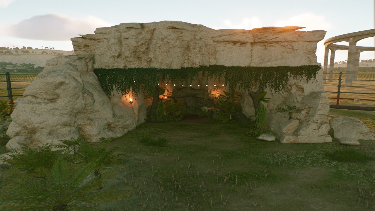 Medium Herbivore cave nest - Workshop - Jurassic World Evolution 3