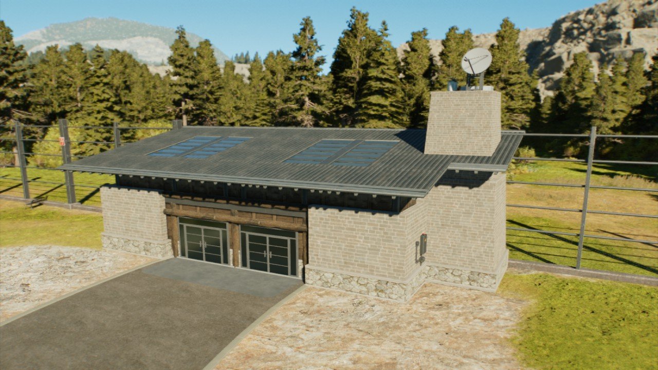 Modern-Rustic Viewing Gallery