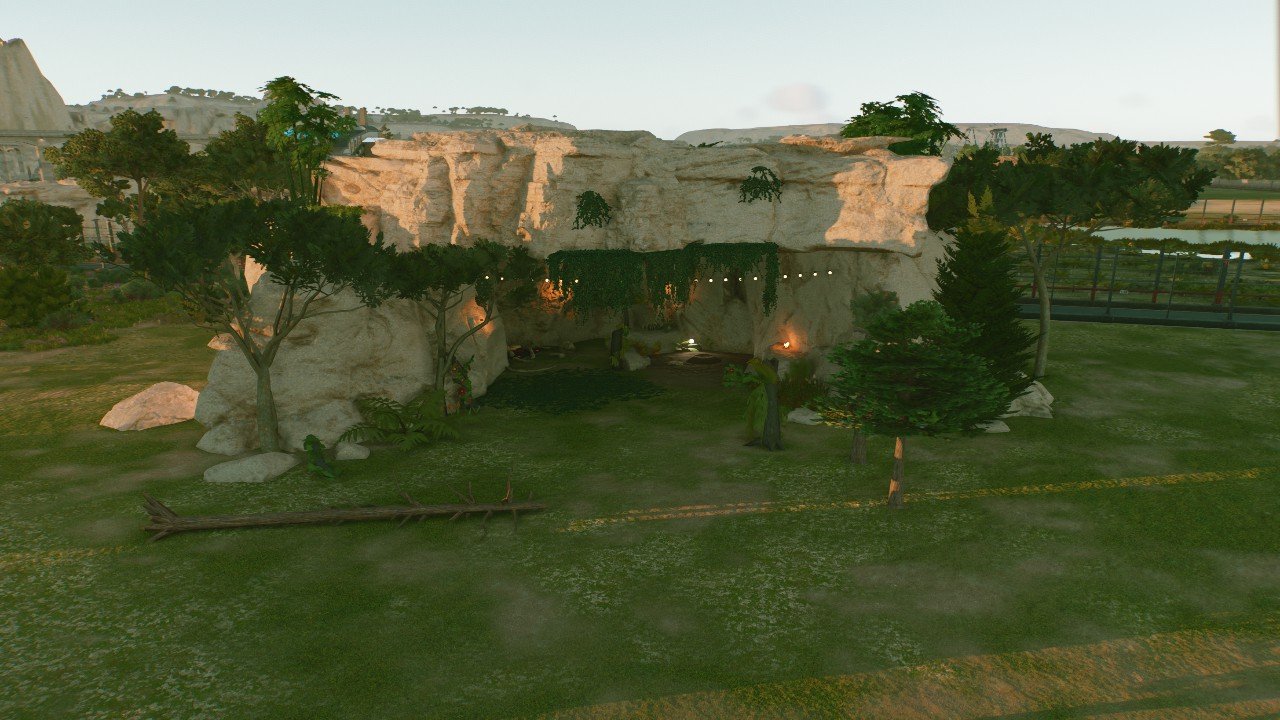 Large Carnivore cave nest - Workshop - Jurassic World Evolution 3