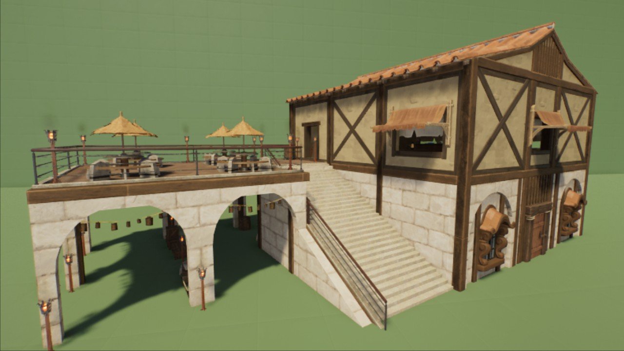 Restaurant + Terrasse - Medieval