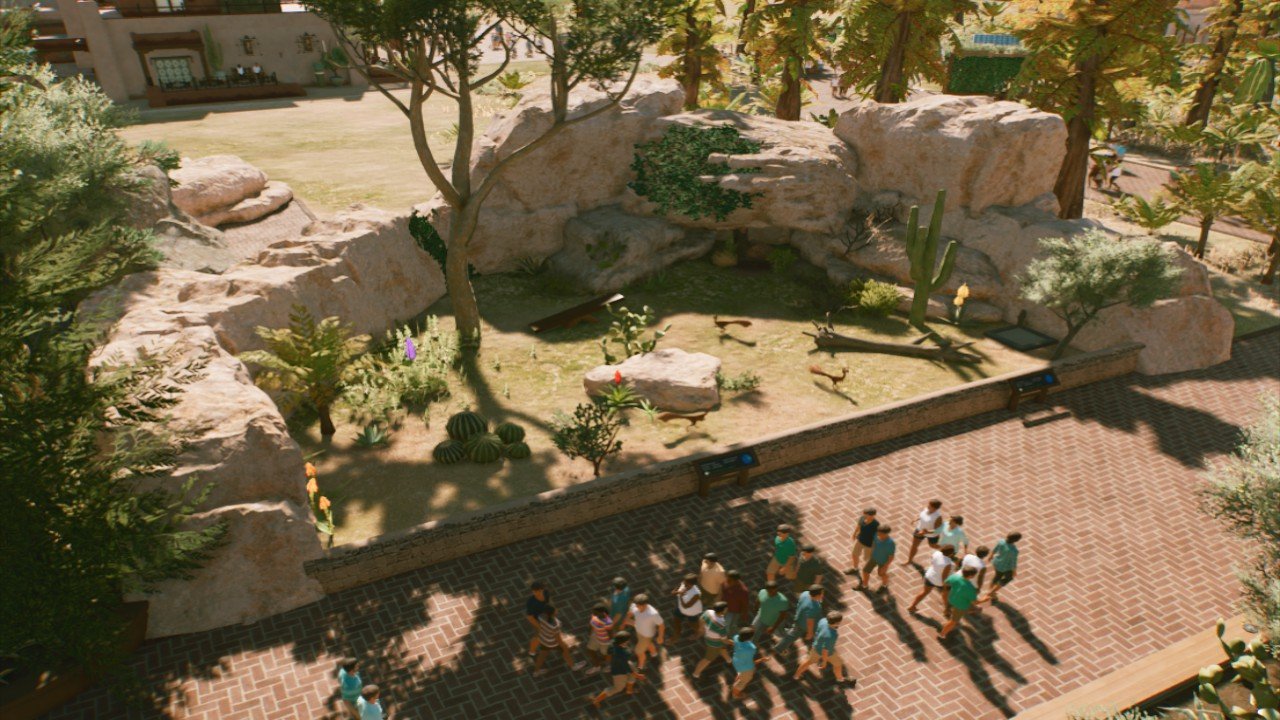 Small Desert Oviraptor Exhibit - Workshop - Jurassic World Evolution 3