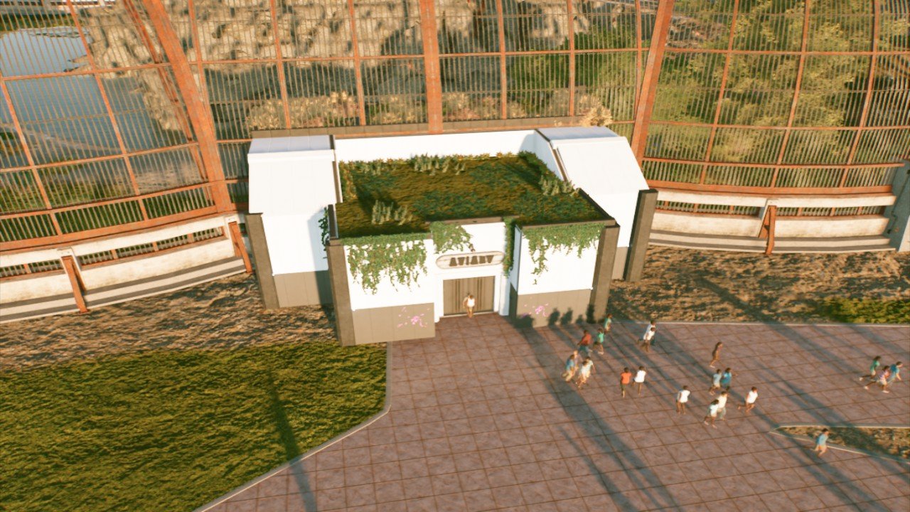 double aviary viewing gallery - Workshop - Jurassic World Evolution 3