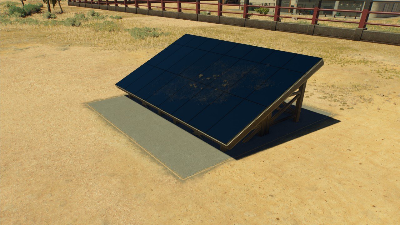 Solar Farm Panel 