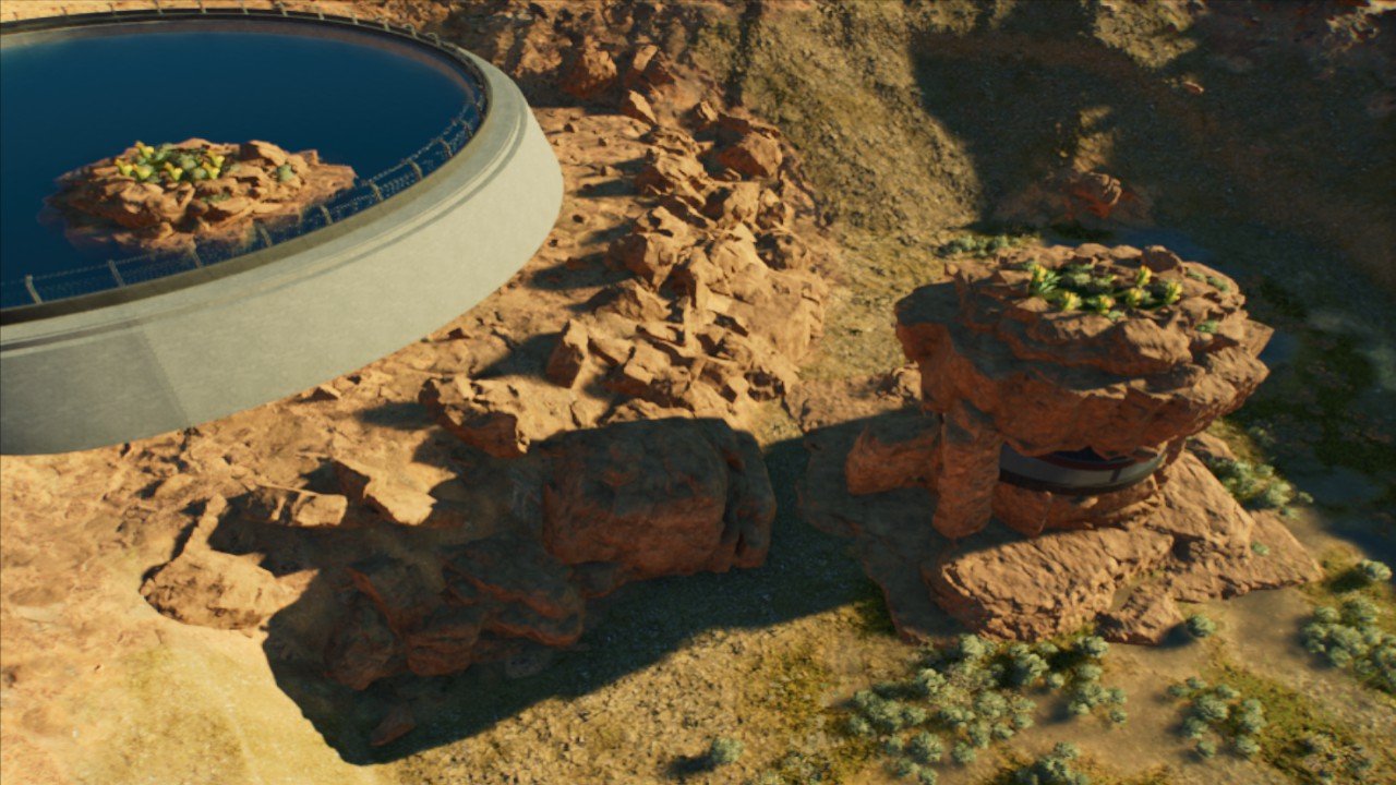 Island/natrual lagoon dome - Workshop - Jurassic World Evolution 3