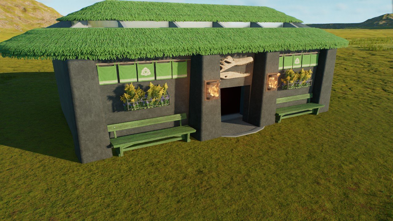 Green bathroom - Workshop - Jurassic World Evolution 3