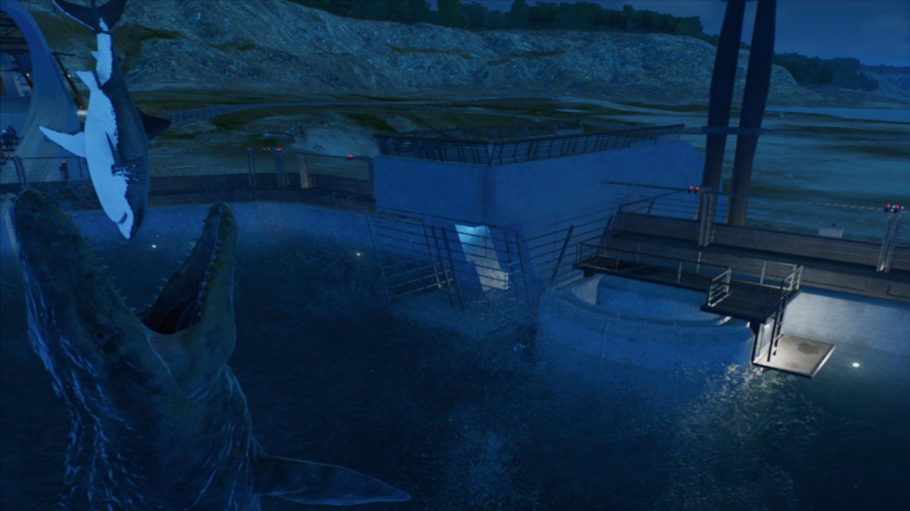 Mosasaurus feeding platform - Workshop - Jurassic World Evolution 3