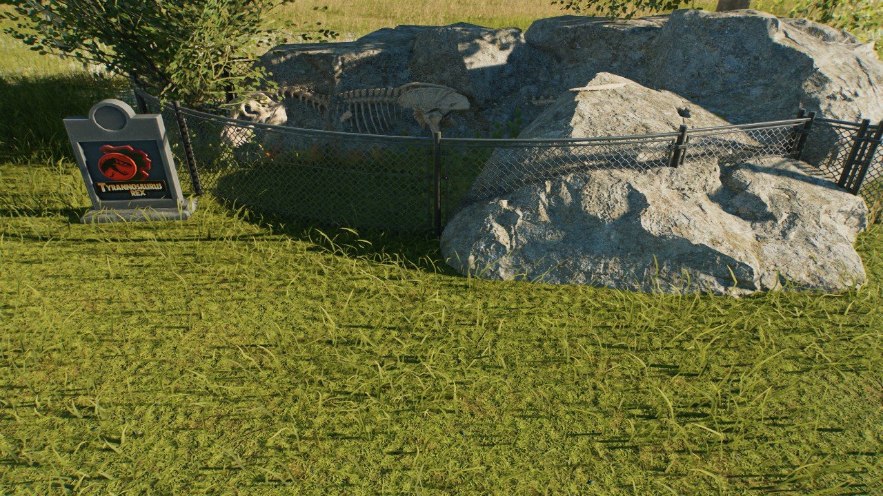 T.rex (young) Fossil Display - Workshop - Jurassic World Evolution 3
