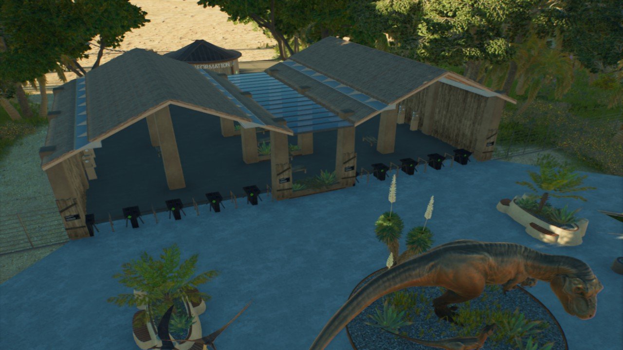 Park Entrance - Workshop - Jurassic World Evolution 3