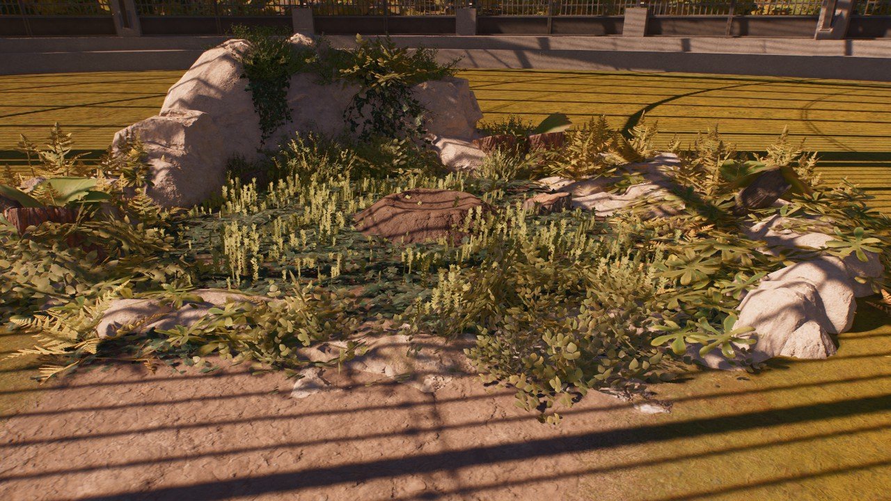 Overgrown stone avairy nest - Workshop - Jurassic World Evolution 3