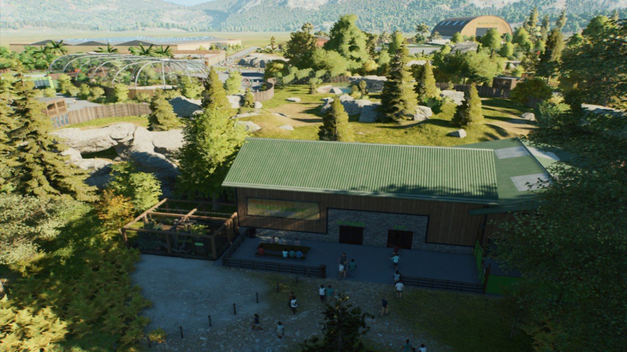 Proceratosaurus Enclosure & House