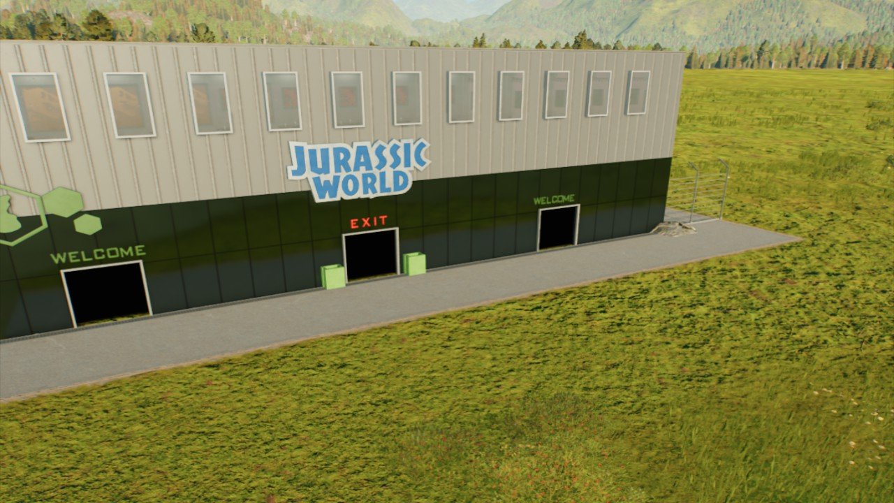 Jurassic world entrance - Workshop - Jurassic World Evolution 3