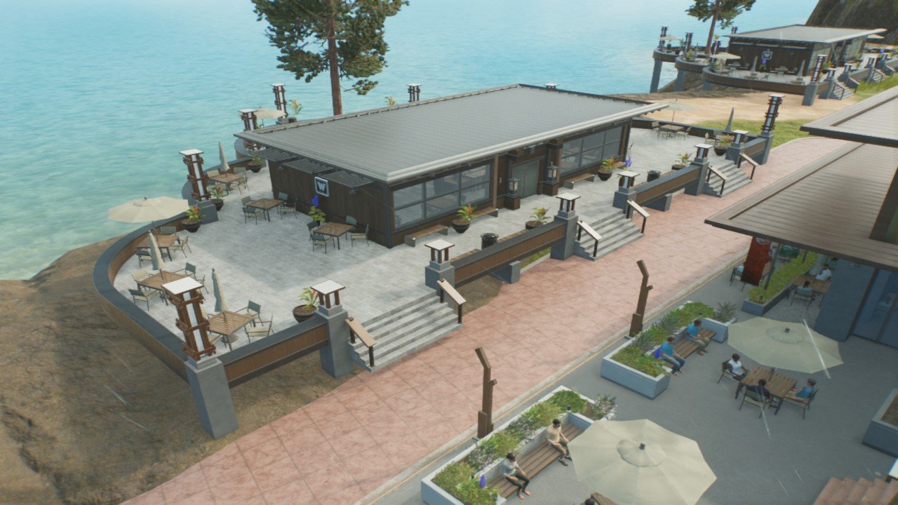 Overhanging Patio Balcony