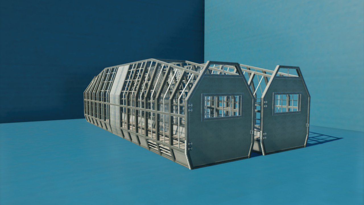 Dinosaur Transport Cage (Sauropod) - Workshop - Jurassic World Evolution 3