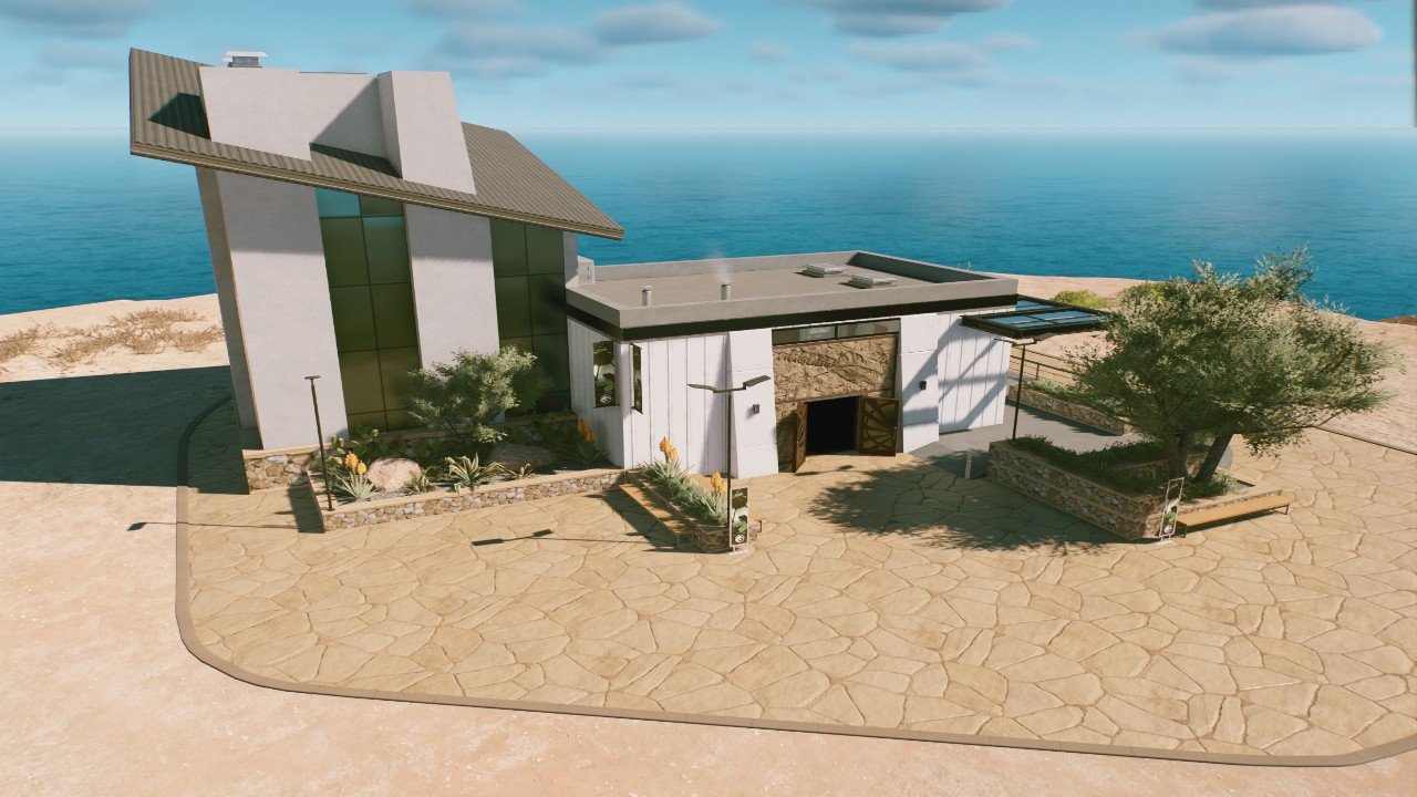 Modern viewing dome entrance - Workshop - Jurassic World Evolution 3
