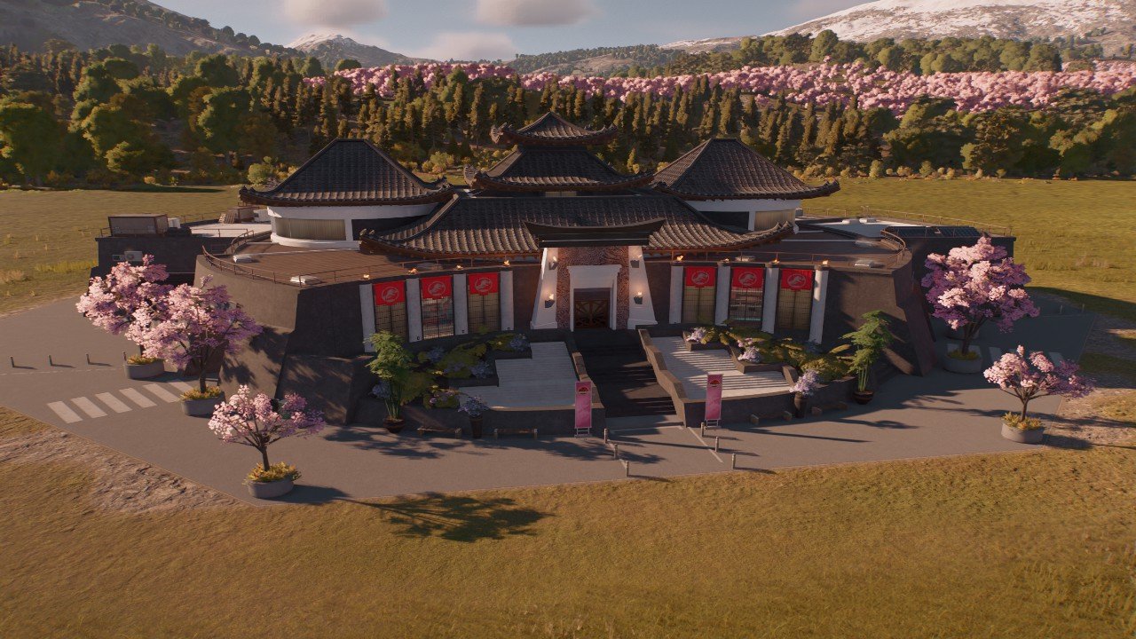 Japanese visitor center