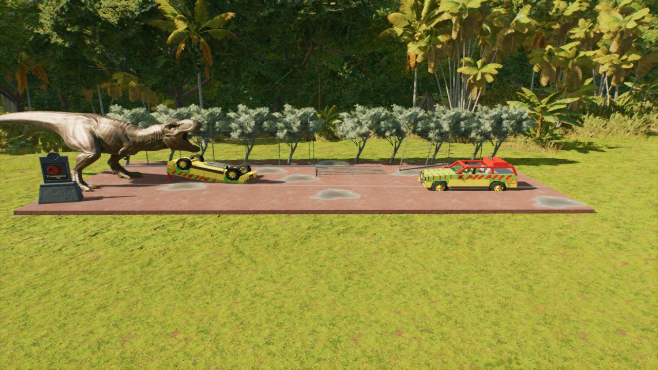 jp trex attack scene - Workshop - Jurassic World Evolution 3