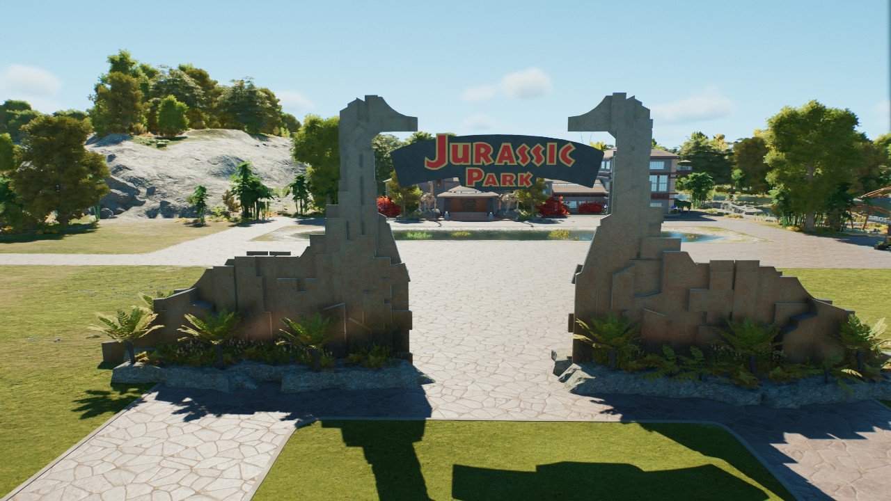 JP4 Concept Gate - Workshop - Jurassic World Evolution 3