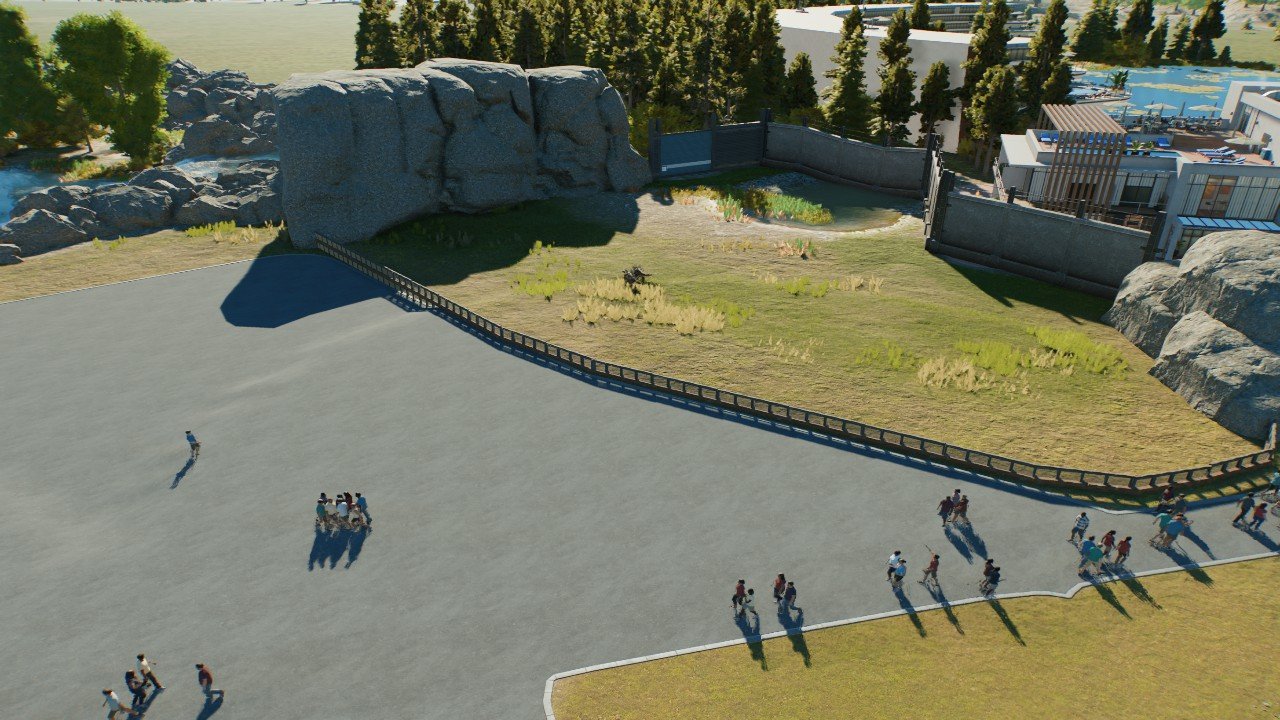 Saurier gehege klein - Workshop - Jurassic World Evolution 3