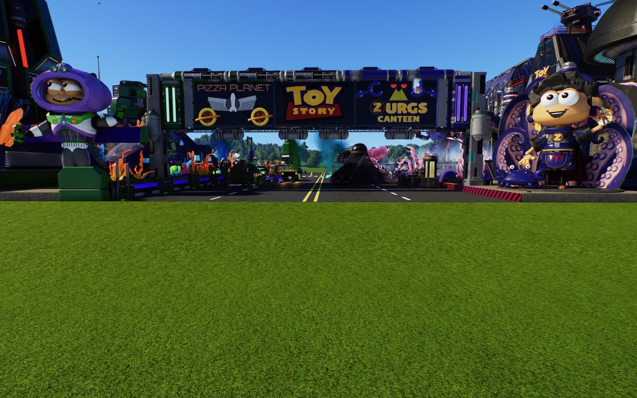 Toy Story Zurg vs Buzz Lightyear (Park File)