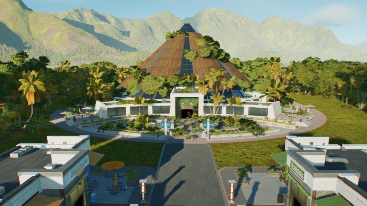 overgrown innovation center - Workshop - Jurassic World Evolution 3