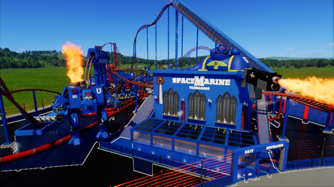 Space Marine Benji's coaster challenge