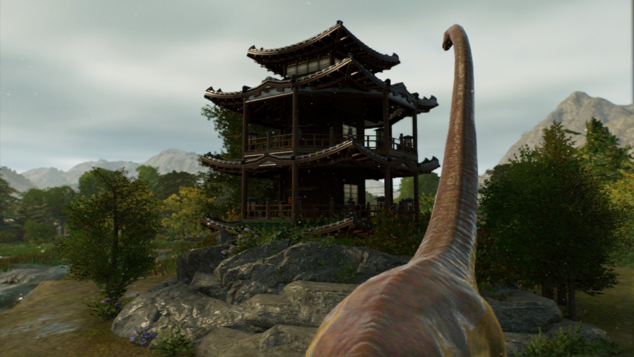Asia Sauropod Feeding Tower