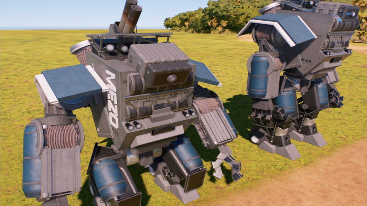Mezocorp Elite Exo Suit (Deactivated) - Workshop - Jurassic World