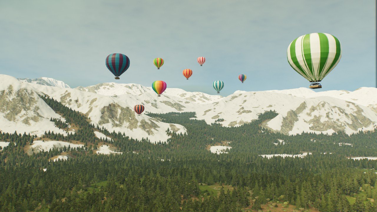 Hot air balloons 1/2