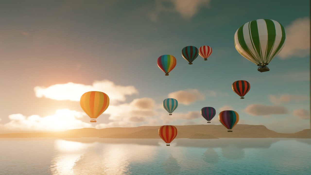 Hot air balloons 2/2