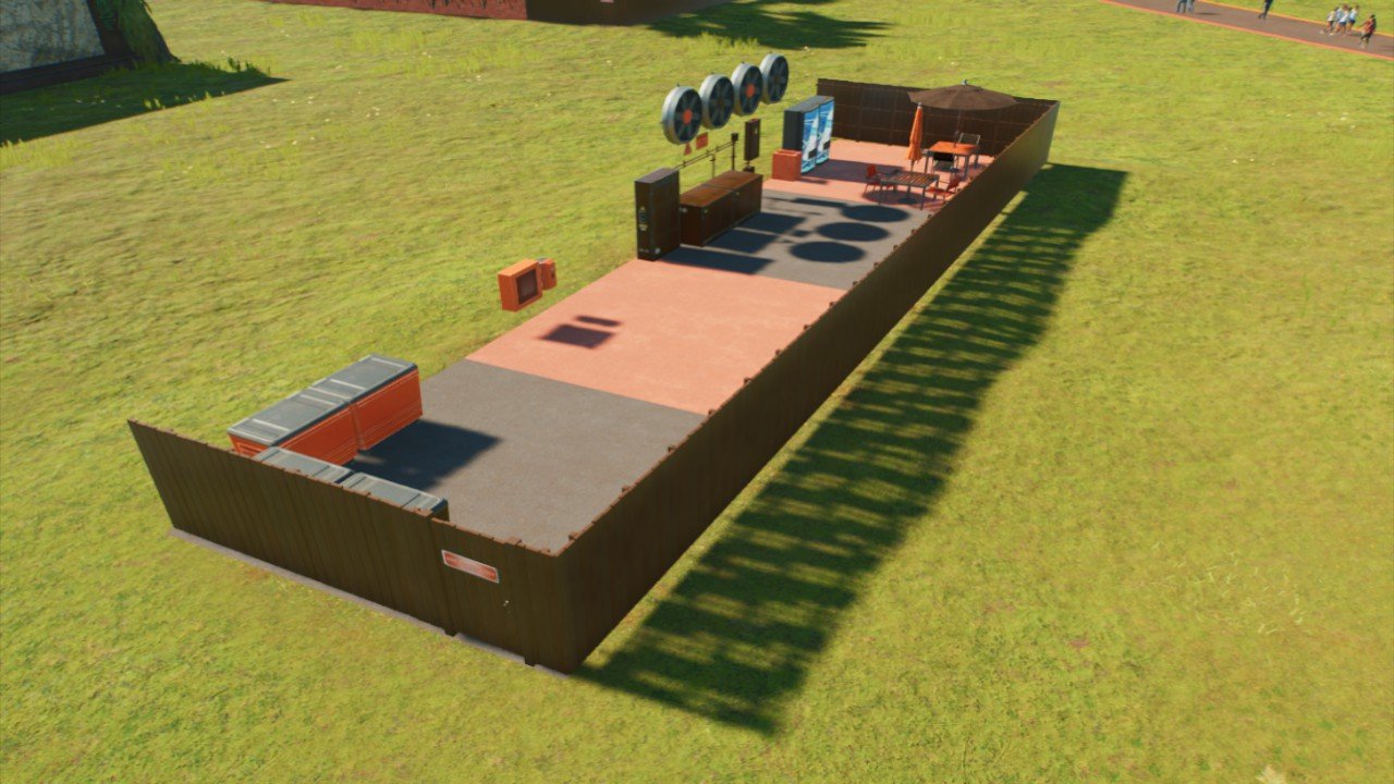 Large Amenity Employee Area - Workshop - Jurassic World Evolution 3