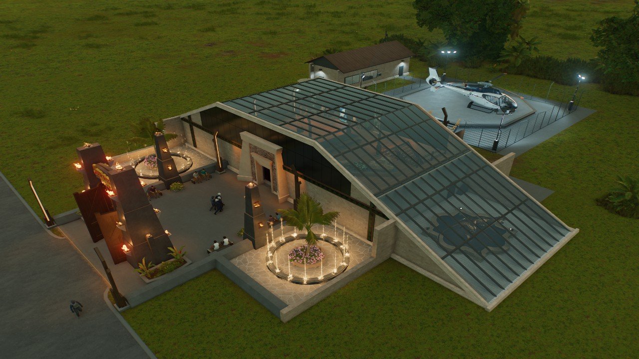 Arrival Pad Welcome Center