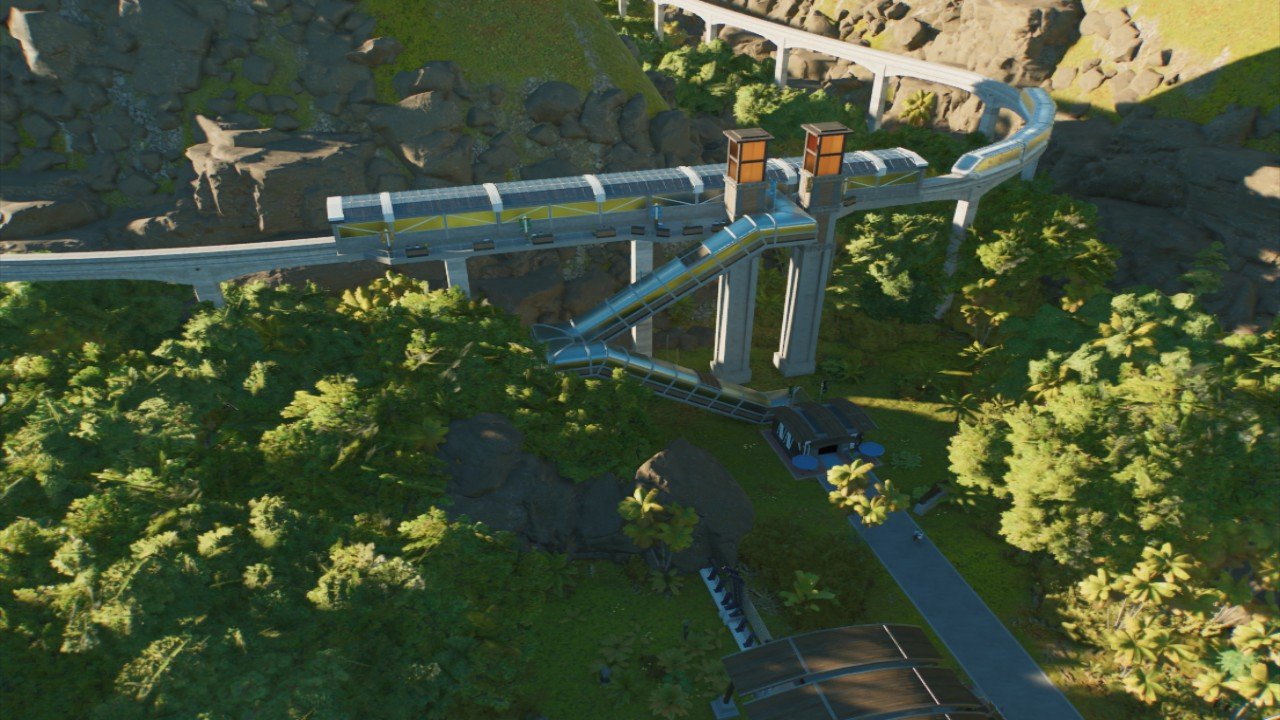 JW Monorail - Workshop - Jurassic World Evolution 3