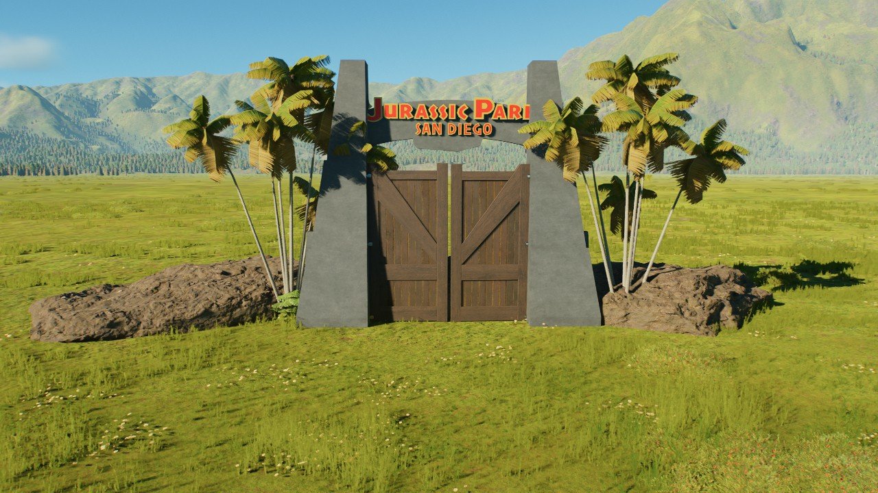 Jp san Diego gates - Workshop - Jurassic World Evolution 3