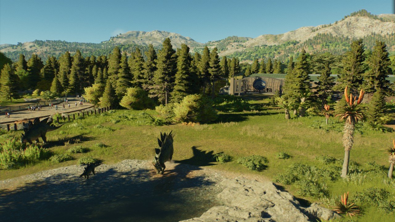 Stegosaurus Breeding Centre by ZSHplays