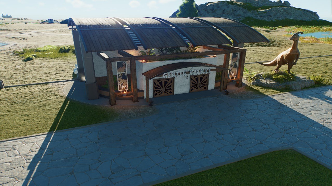 Galerie panoramique Herbivore - Workshop - Jurassic World Evolution 3