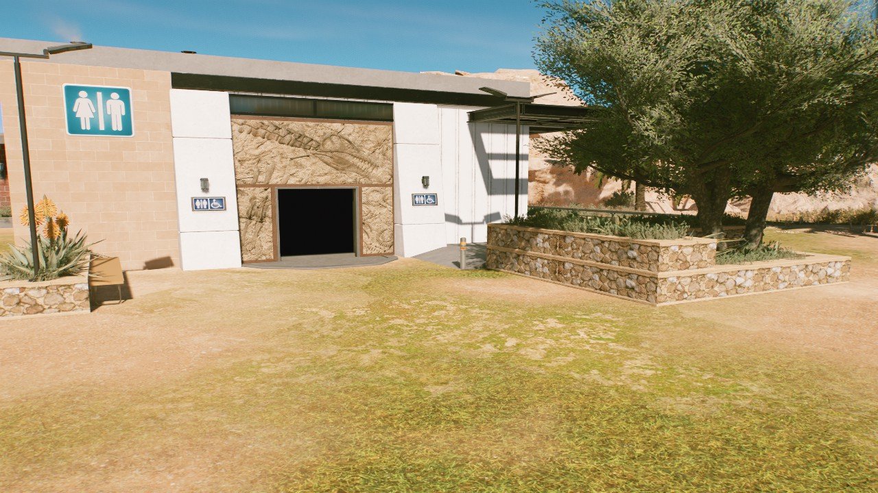 modern restroom - Workshop - Jurassic World Evolution 3