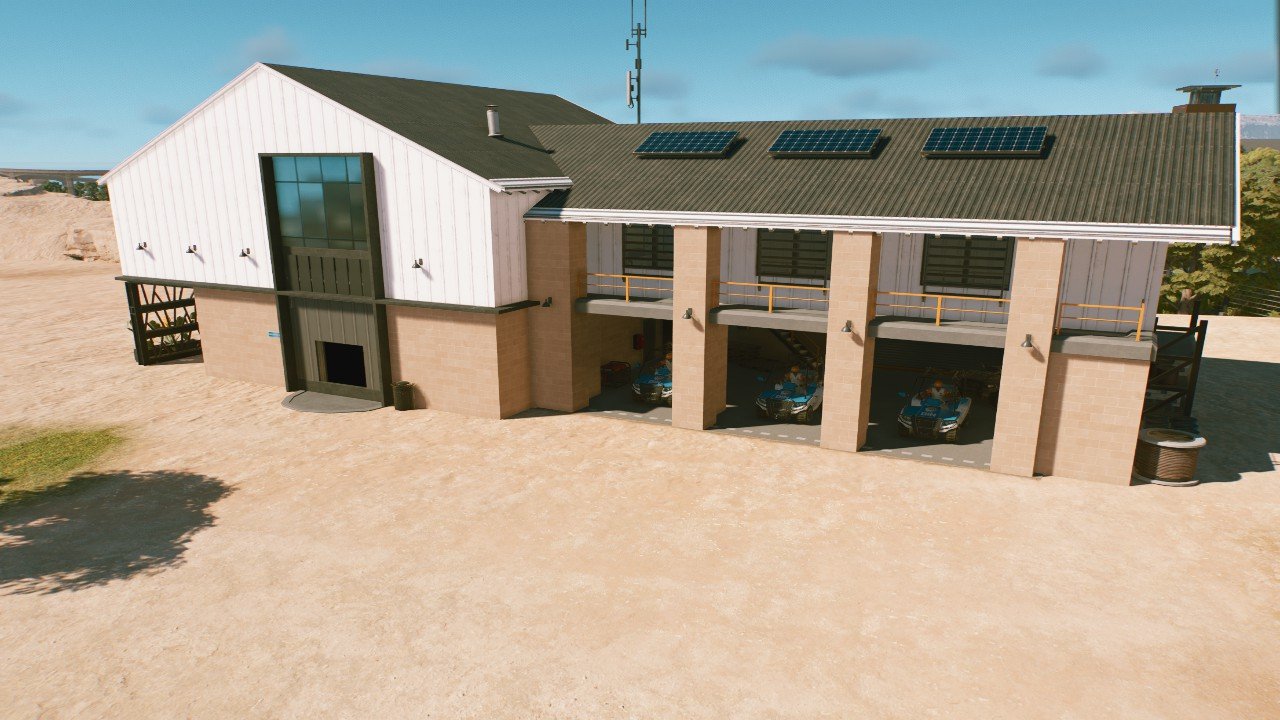 Modern maintenance facility