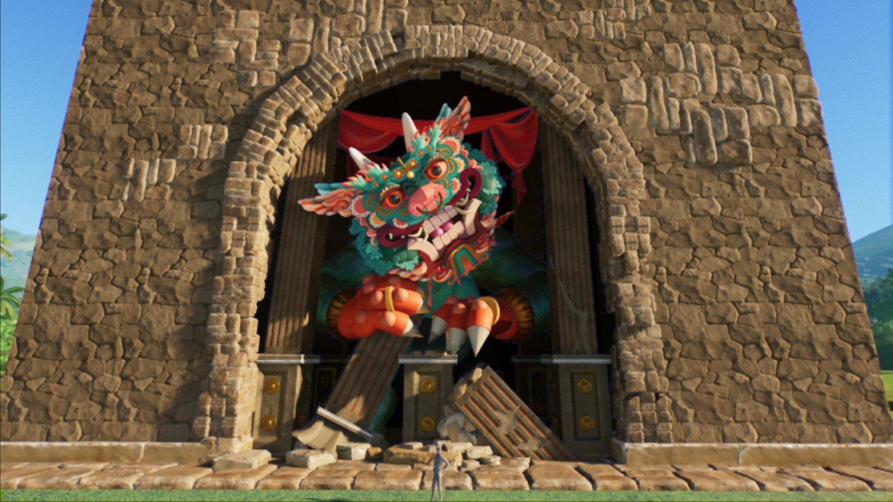 creature animation + scenery