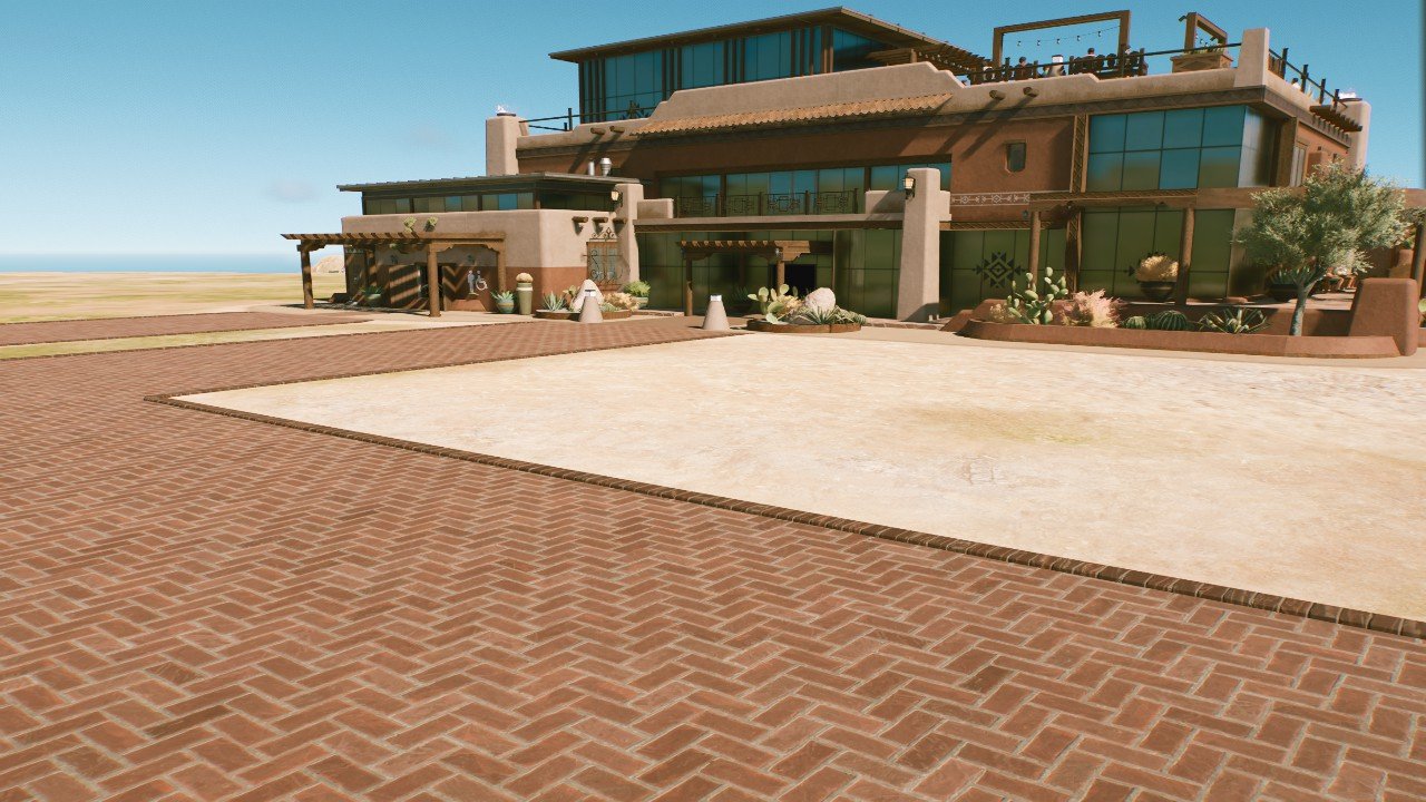 Grand Texicana Hotel with restroom and food court