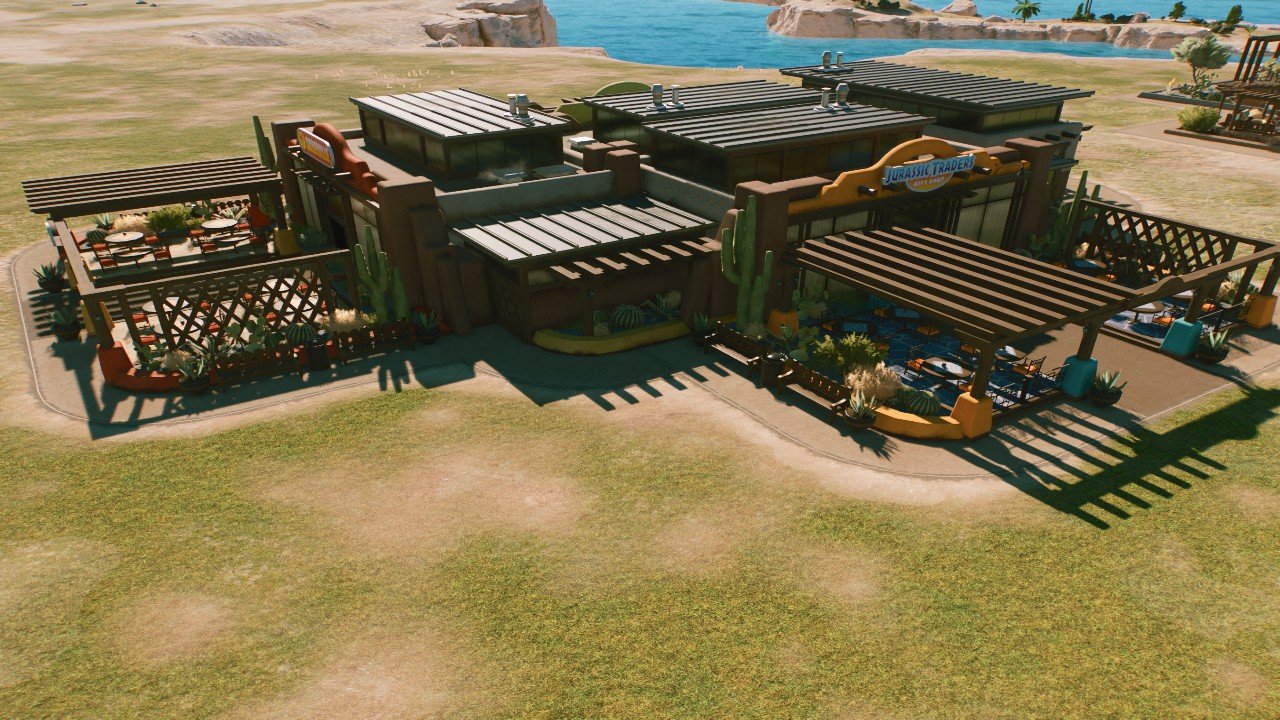 Four in one guest building